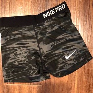 Nike pro athletic shorts